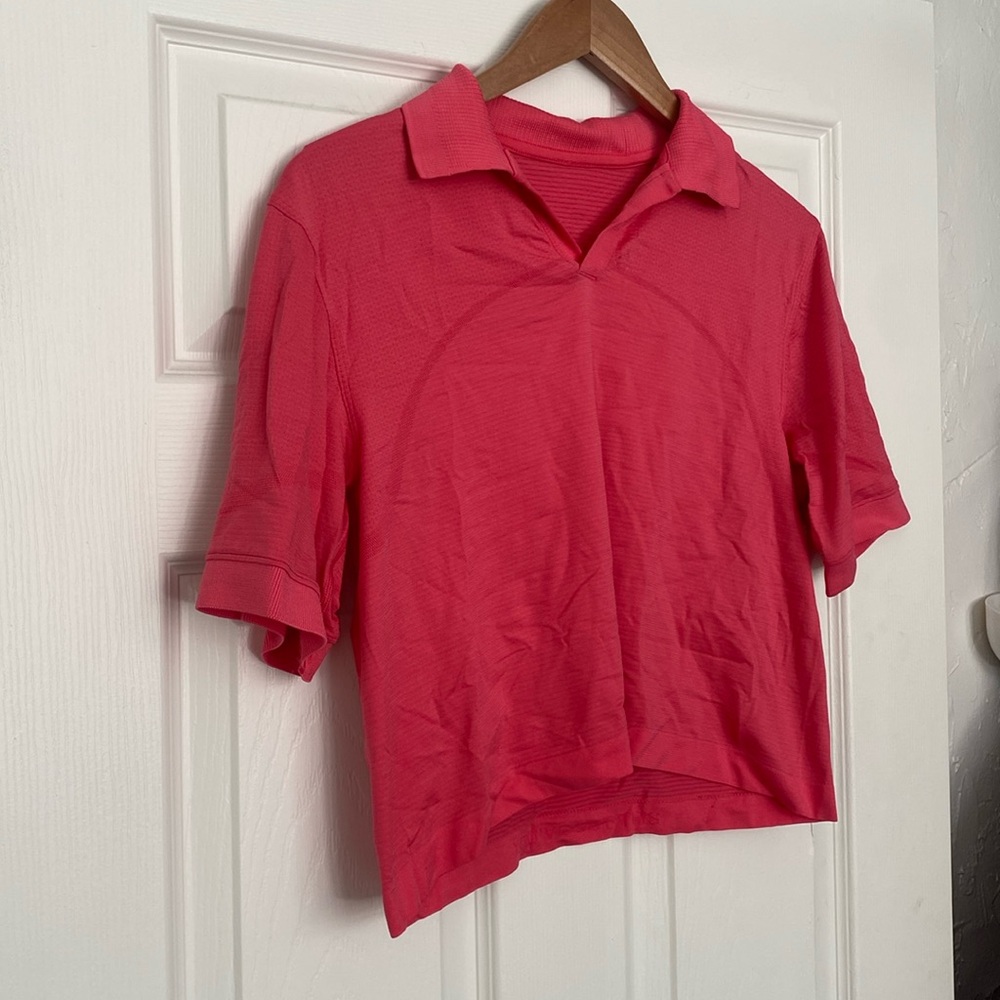 Swiftly Relaxed Cropped Collared Shirt